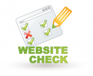 Website-Ckeck anfordern!